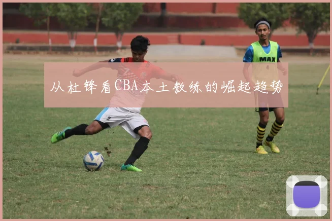 从杜锋看CBA本土教练的崛起趋势