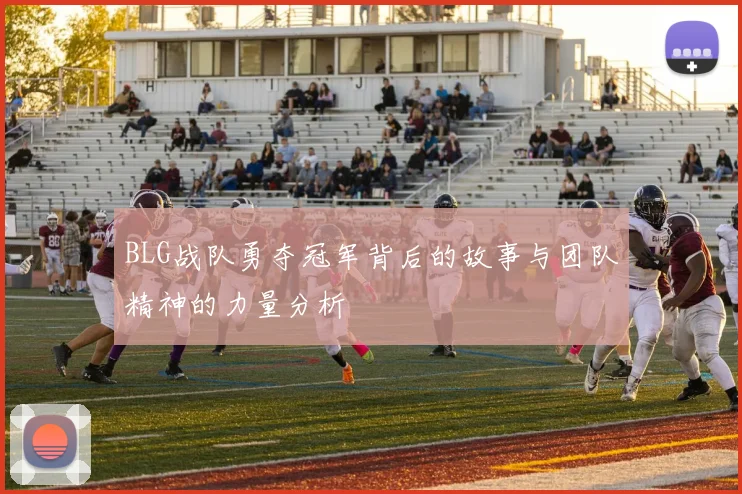 BLG战队勇夺冠军背后的故事与团队精神的力量分析